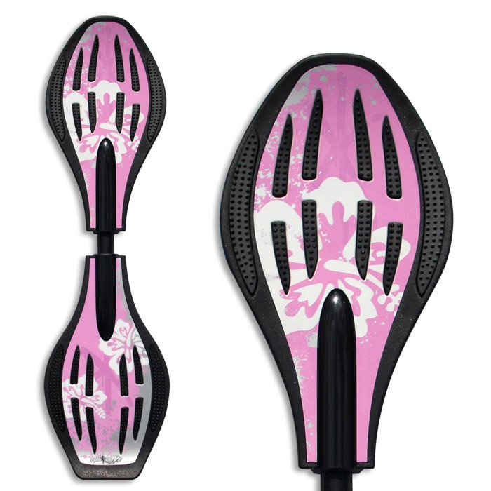 Streetsurfing Waveboard Hibiskus pink